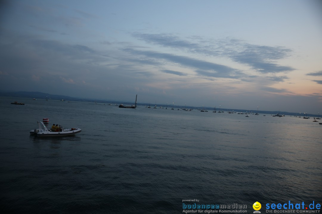 Seehasenfest mit Feuerwerk: Friedrichshafen am Bodensee, 14.07.2018