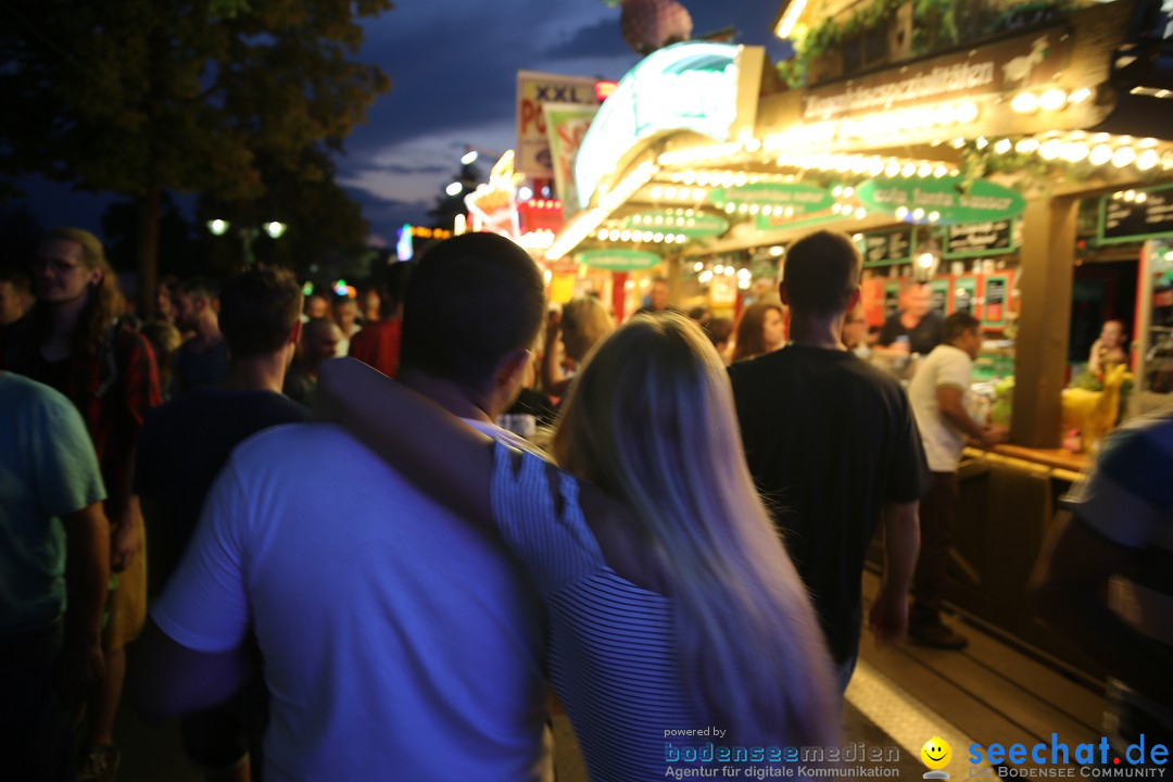 Seehasenfest mit Feuerwerk: Friedrichshafen am Bodensee, 14.07.2018