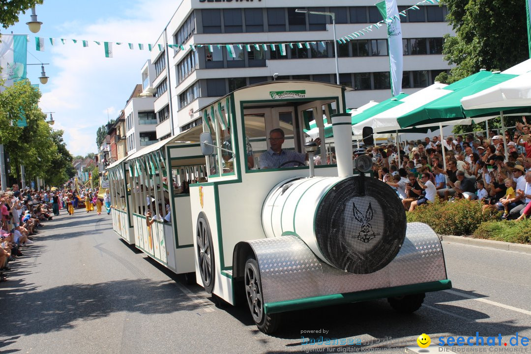 70. Seehasenfest mit Umzug: Friedrichshafen am Bodensee, 15.07.2018