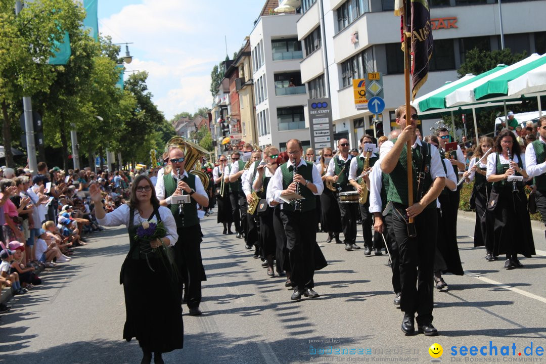 70. Seehasenfest mit Umzug: Friedrichshafen am Bodensee, 15.07.2018