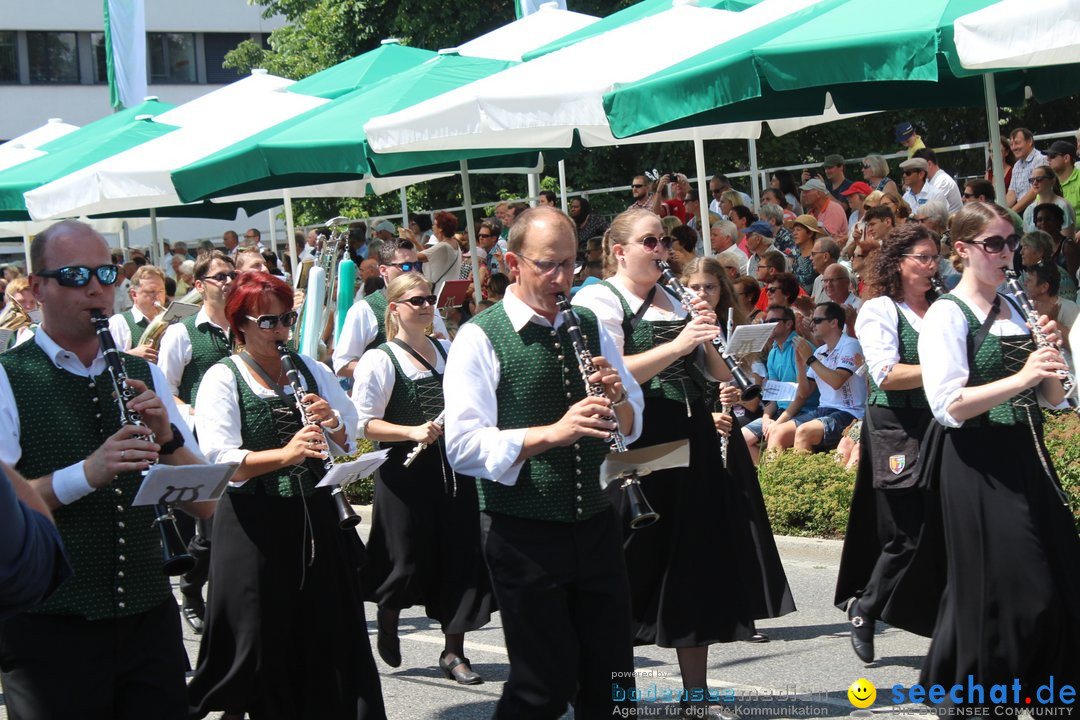 70. Seehasenfest mit Umzug: Friedrichshafen am Bodensee, 15.07.2018