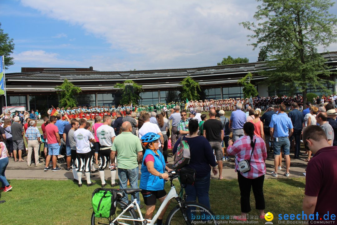 70. Seehasenfest mit Umzug: Friedrichshafen am Bodensee, 15.07.2018