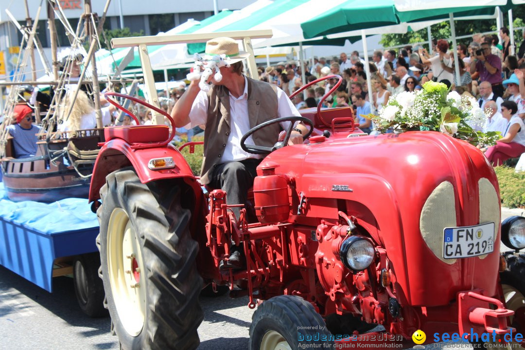 70. Seehasenfest mit Umzug: Friedrichshafen am Bodensee, 15.07.2018