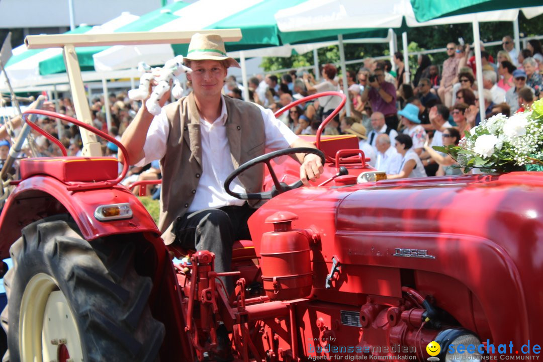 70. Seehasenfest mit Umzug: Friedrichshafen am Bodensee, 15.07.2018