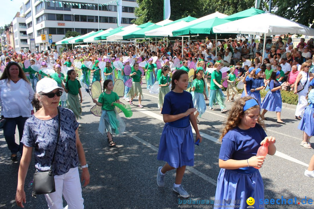 70. Seehasenfest mit Umzug: Friedrichshafen am Bodensee, 15.07.2018