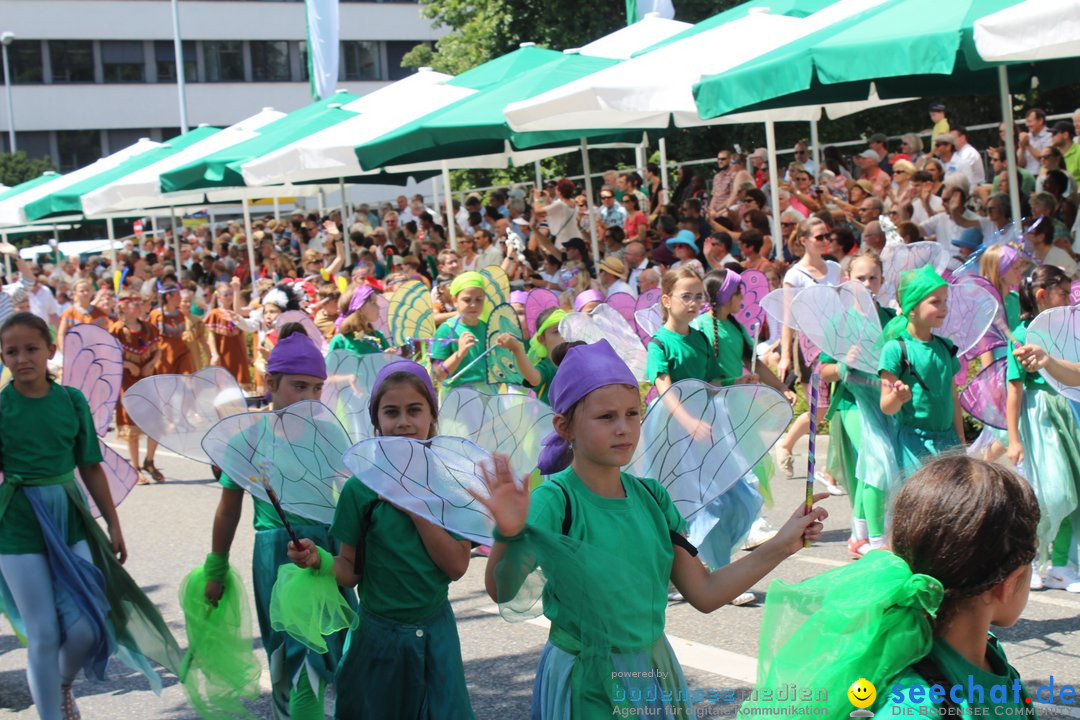 70. Seehasenfest mit Umzug: Friedrichshafen am Bodensee, 15.07.2018