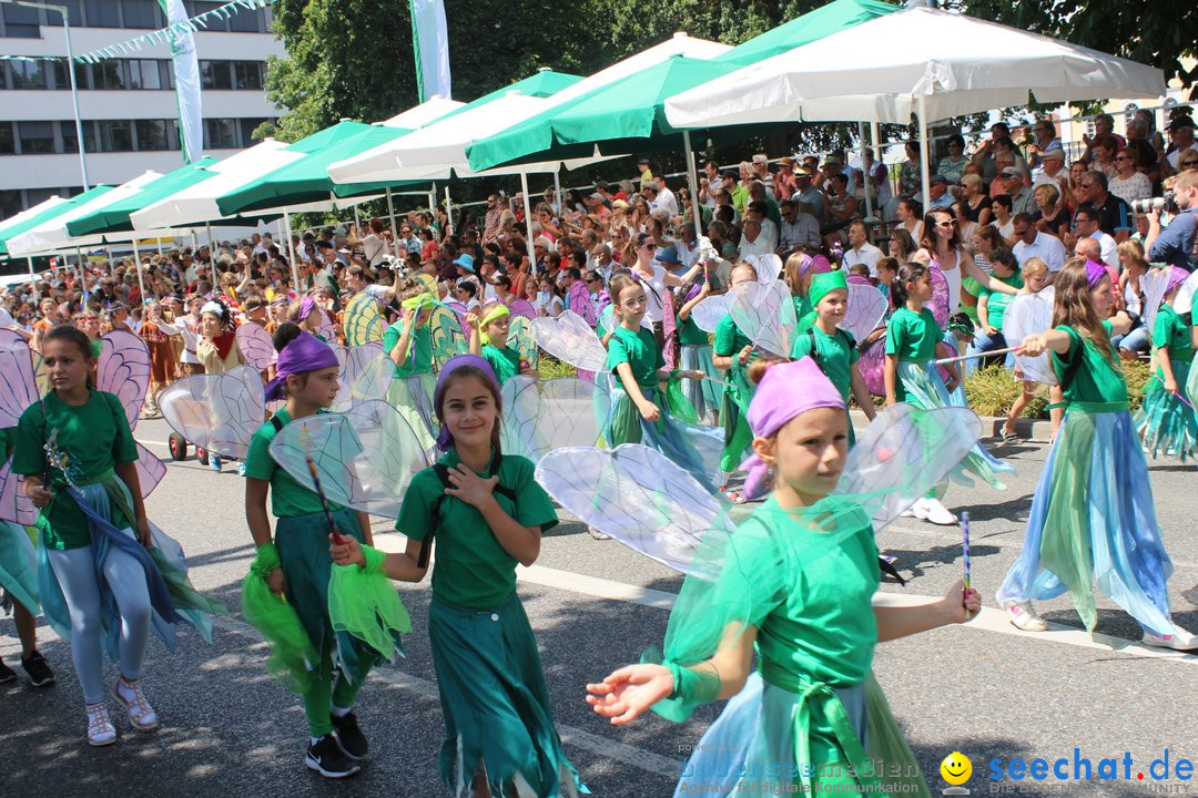 70. Seehasenfest mit Umzug: Friedrichshafen am Bodensee, 15.07.2018