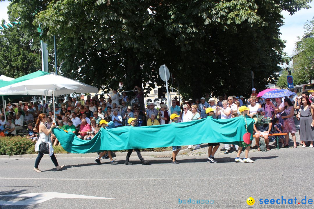 70. Seehasenfest mit Umzug: Friedrichshafen am Bodensee, 15.07.2018