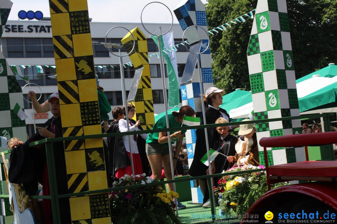 70. Seehasenfest mit Umzug: Friedrichshafen am Bodensee, 15.07.2018