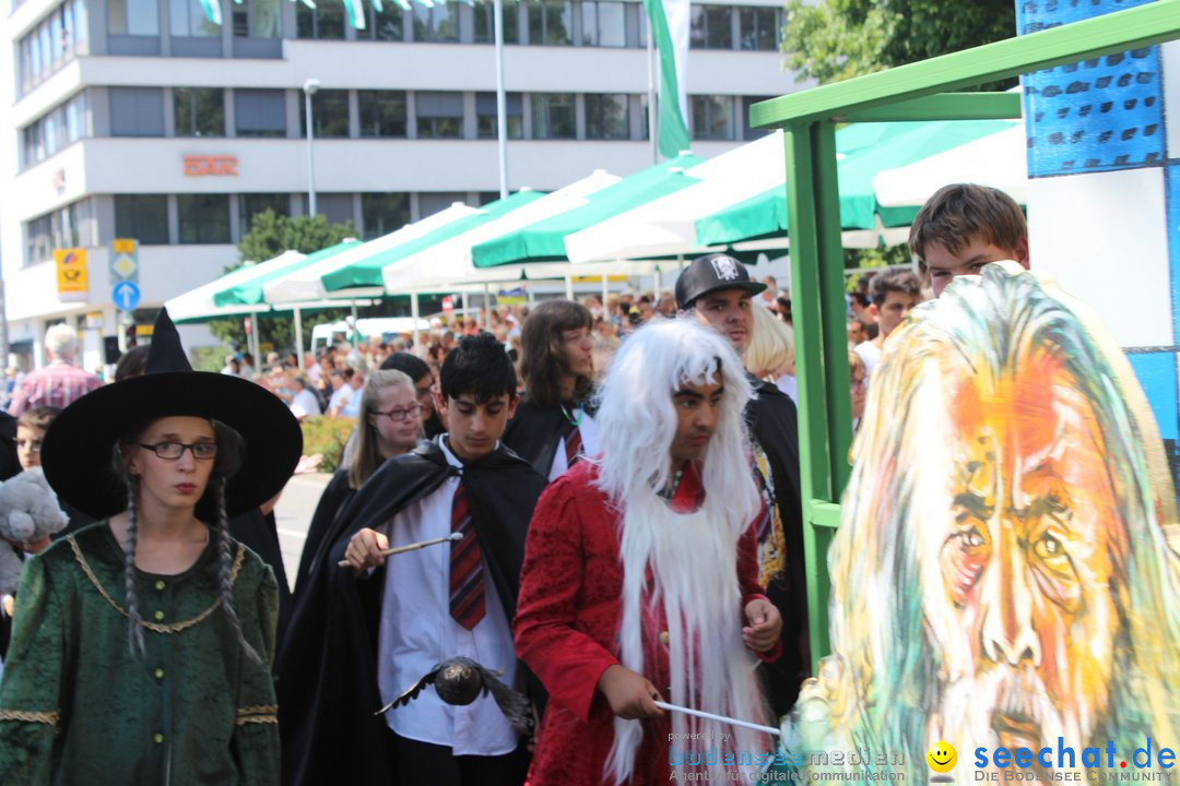 70. Seehasenfest mit Umzug: Friedrichshafen am Bodensee, 15.07.2018