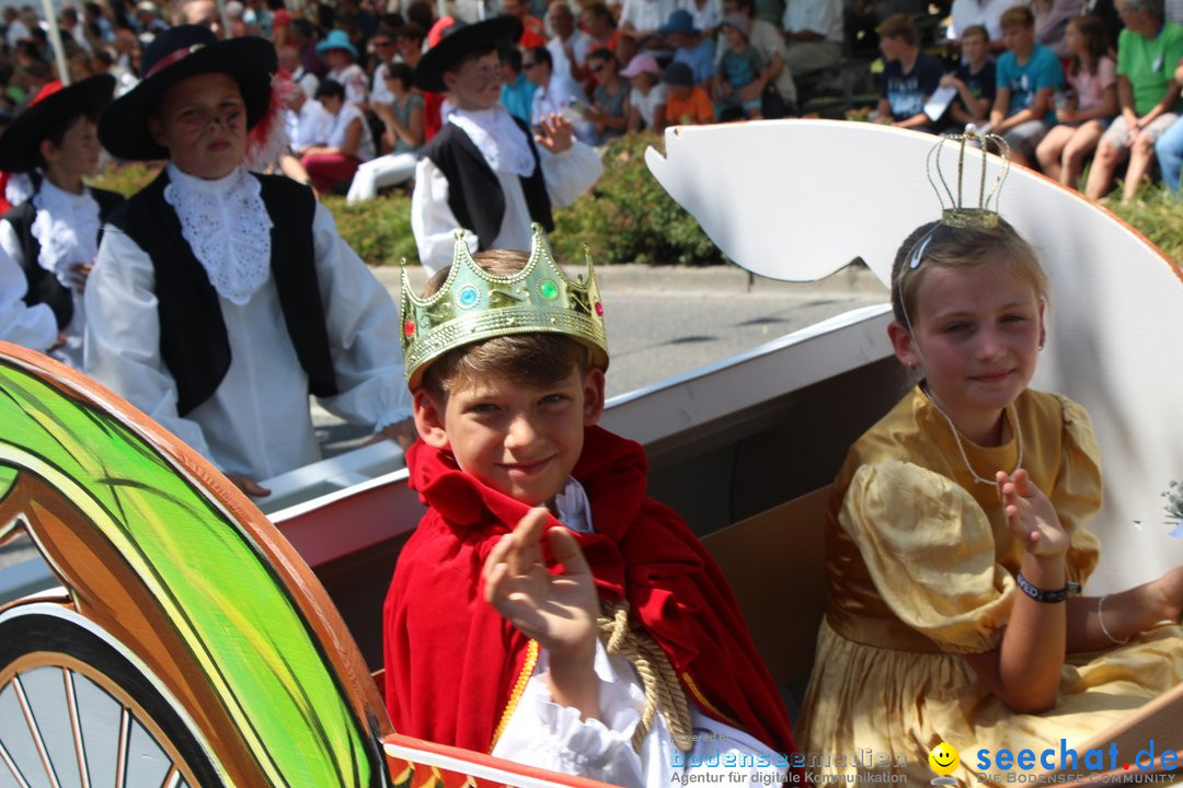 70. Seehasenfest mit Umzug: Friedrichshafen am Bodensee, 15.07.2018