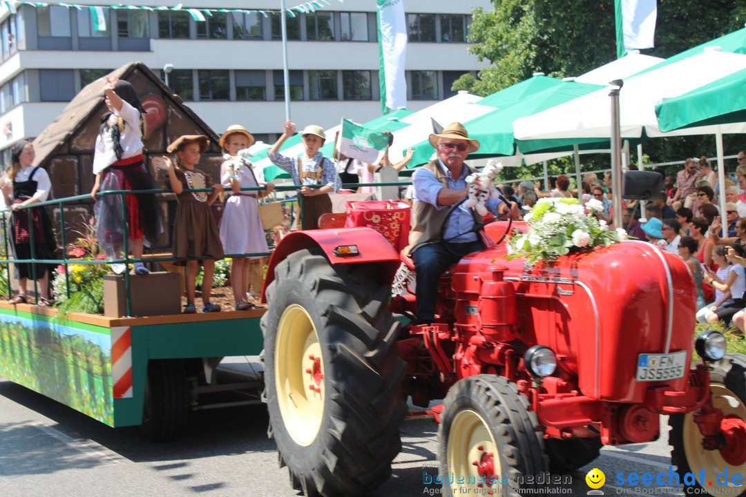 70. Seehasenfest mit Umzug: Friedrichshafen am Bodensee, 15.07.2018