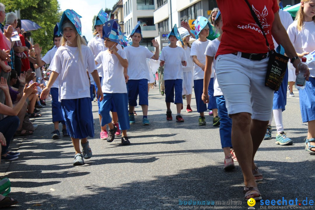 70. Seehasenfest mit Umzug: Friedrichshafen am Bodensee, 15.07.2018