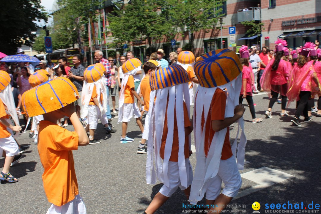 70. Seehasenfest mit Umzug: Friedrichshafen am Bodensee, 15.07.2018