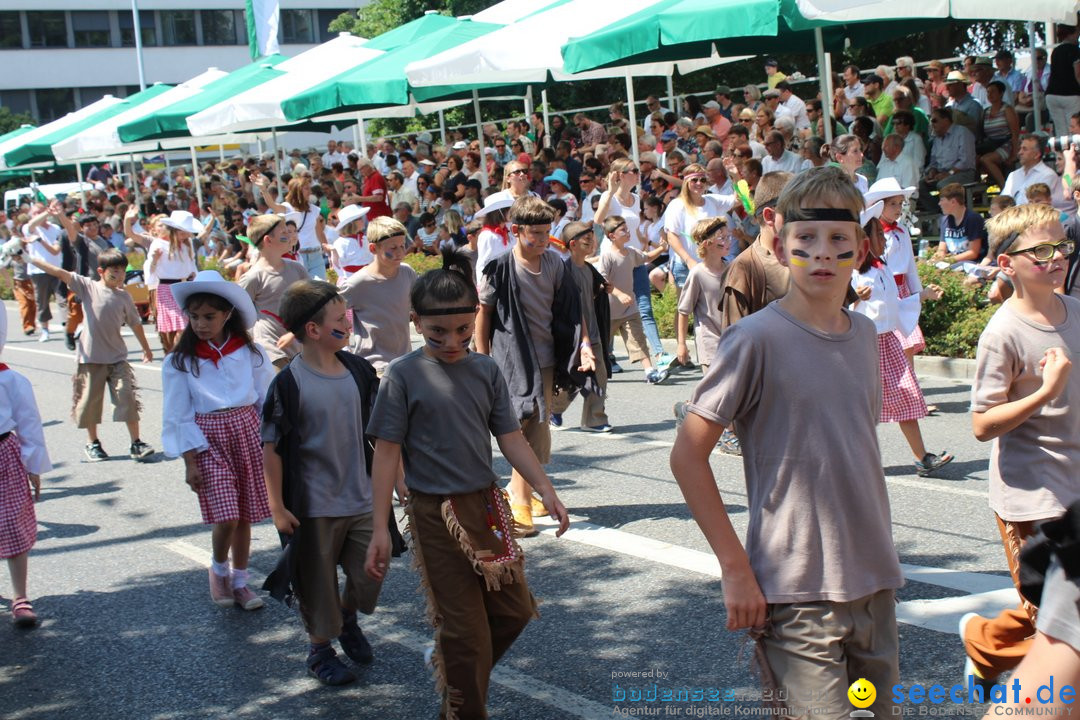 70. Seehasenfest mit Umzug: Friedrichshafen am Bodensee, 15.07.2018