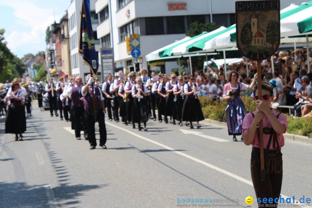 70. Seehasenfest mit Umzug: Friedrichshafen am Bodensee, 15.07.2018