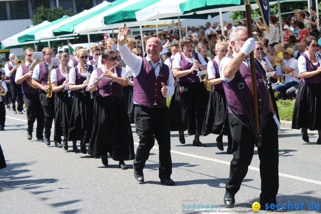 70. Seehasenfest mit Umzug: Friedrichshafen am Bodensee, 15.07.2018