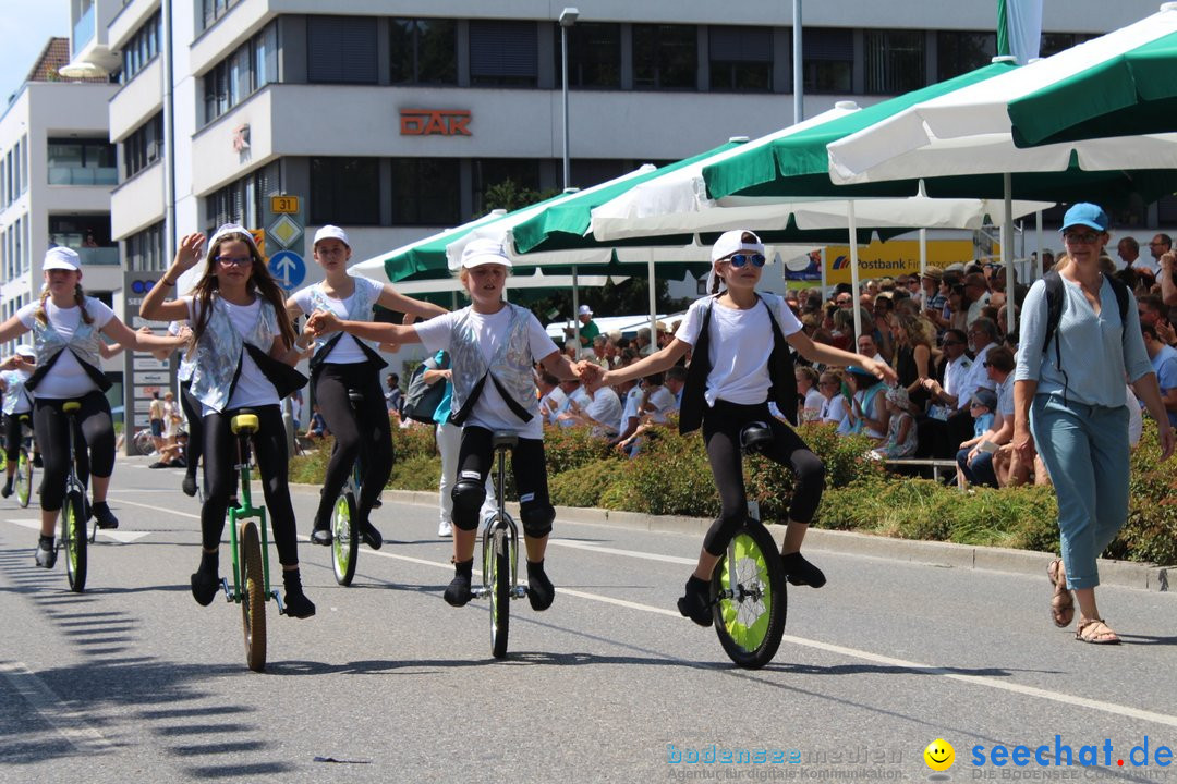 70. Seehasenfest mit Umzug: Friedrichshafen am Bodensee, 15.07.2018