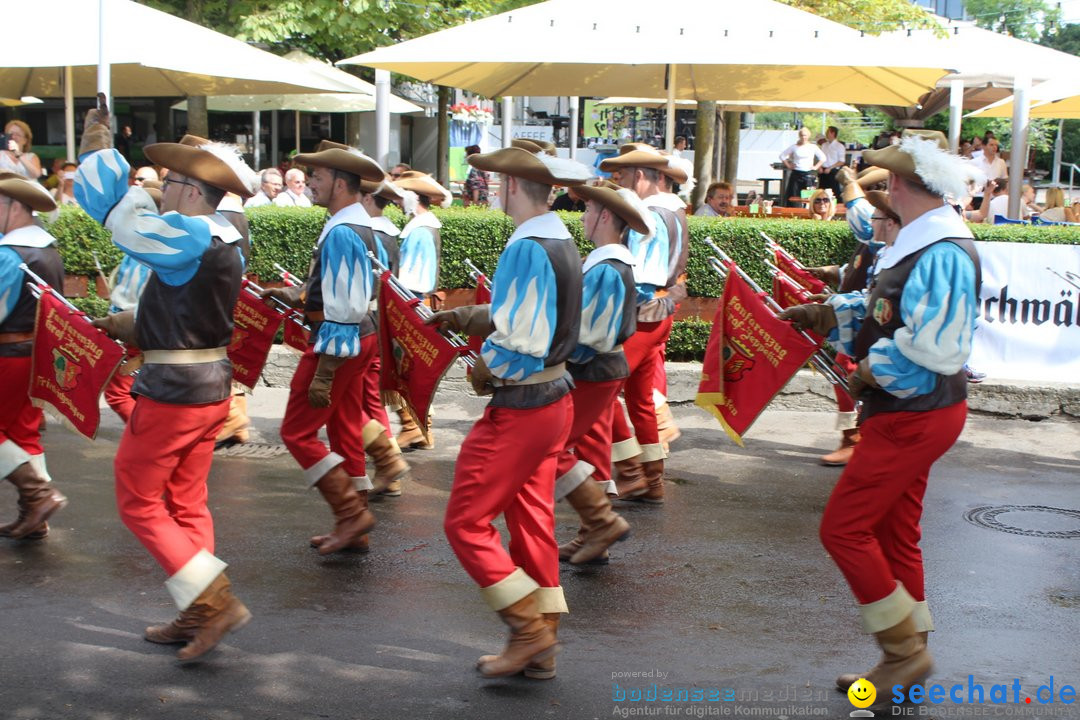 70. Seehasenfest mit Umzug: Friedrichshafen am Bodensee, 15.07.2018