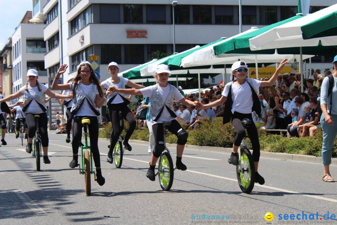 70. Seehasenfest mit Umzug: Friedrichshafen am Bodensee, 15.07.2018