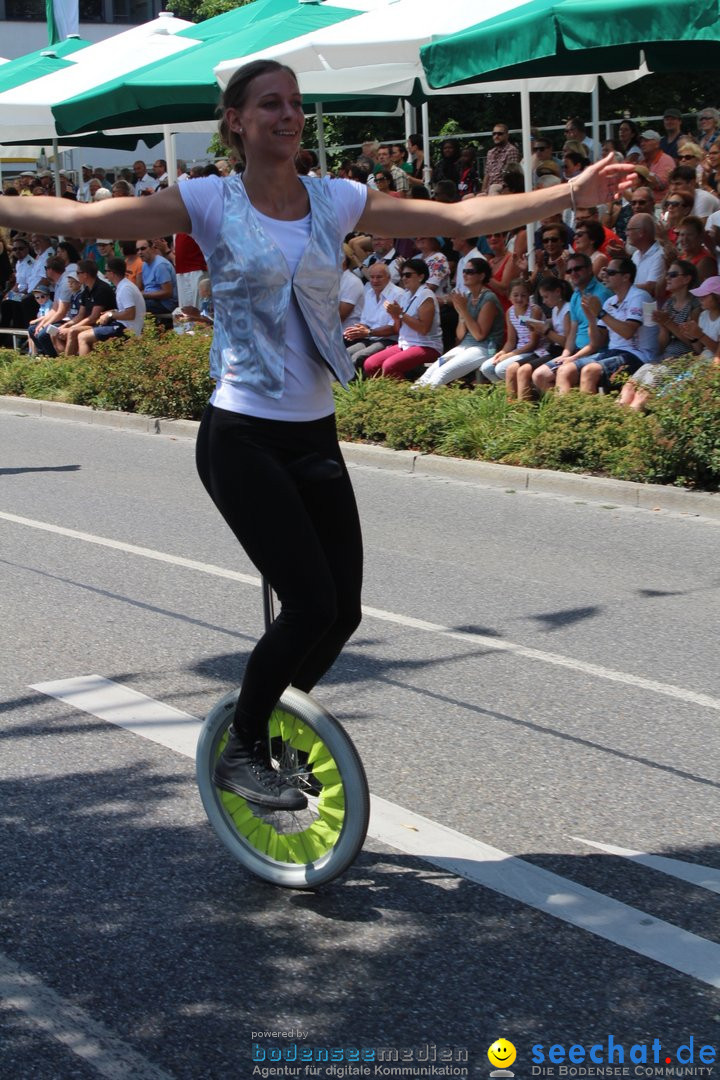 70. Seehasenfest mit Umzug: Friedrichshafen am Bodensee, 15.07.2018