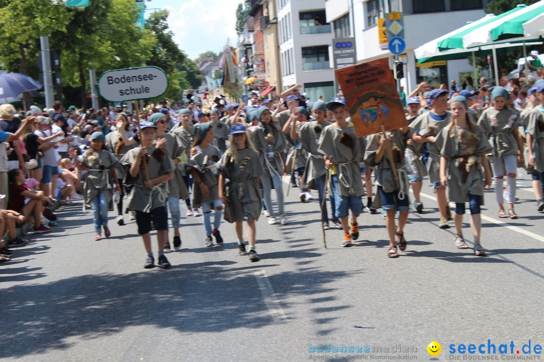 70. Seehasenfest mit Umzug: Friedrichshafen am Bodensee, 15.07.2018