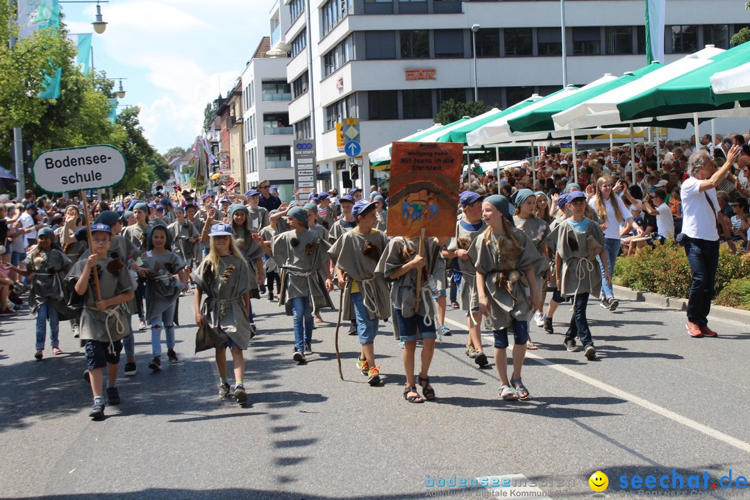 70. Seehasenfest mit Umzug: Friedrichshafen am Bodensee, 15.07.2018