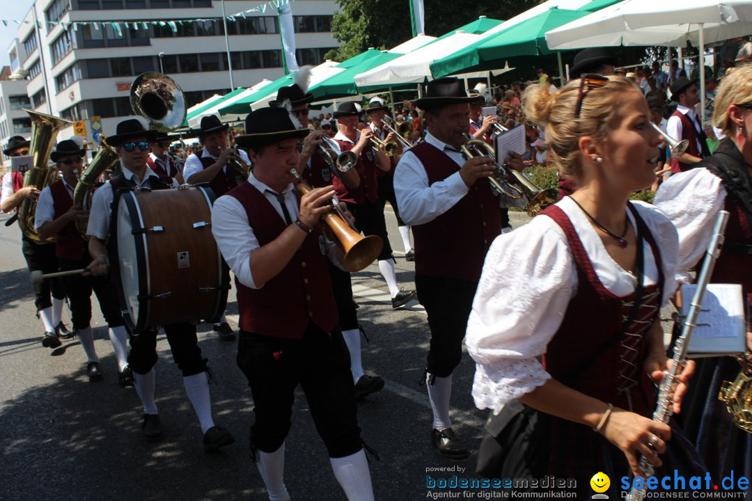 70. Seehasenfest mit Umzug: Friedrichshafen am Bodensee, 15.07.2018