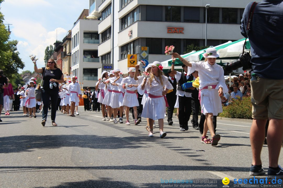 70. Seehasenfest mit Umzug: Friedrichshafen am Bodensee, 15.07.2018