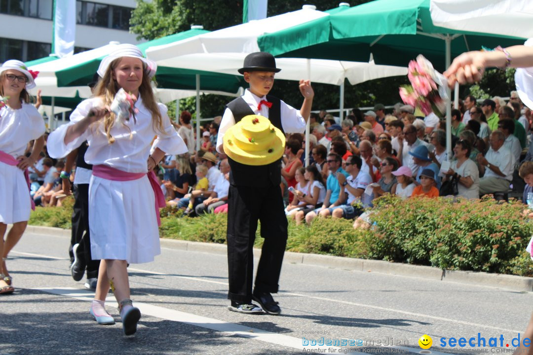 70. Seehasenfest mit Umzug: Friedrichshafen am Bodensee, 15.07.2018