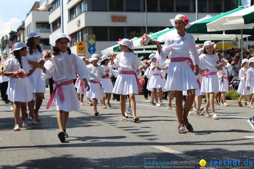 70. Seehasenfest mit Umzug: Friedrichshafen am Bodensee, 15.07.2018