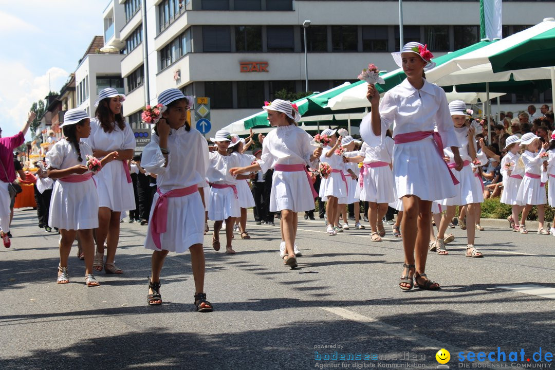 70. Seehasenfest mit Umzug: Friedrichshafen am Bodensee, 15.07.2018