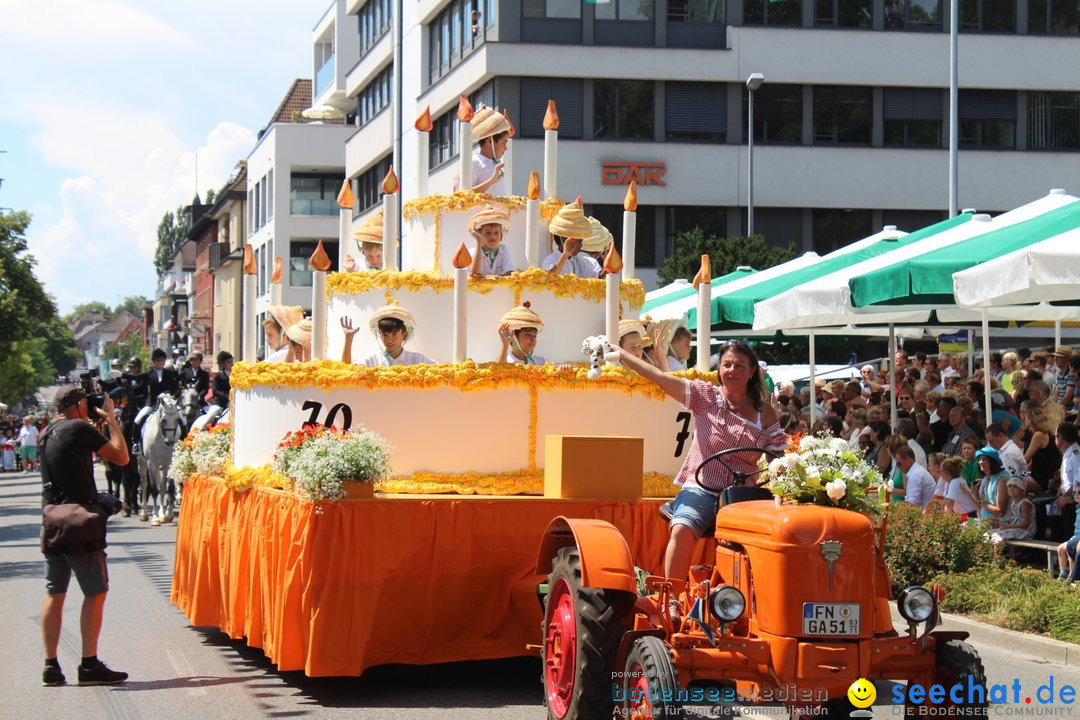 70. Seehasenfest mit Umzug: Friedrichshafen am Bodensee, 15.07.2018