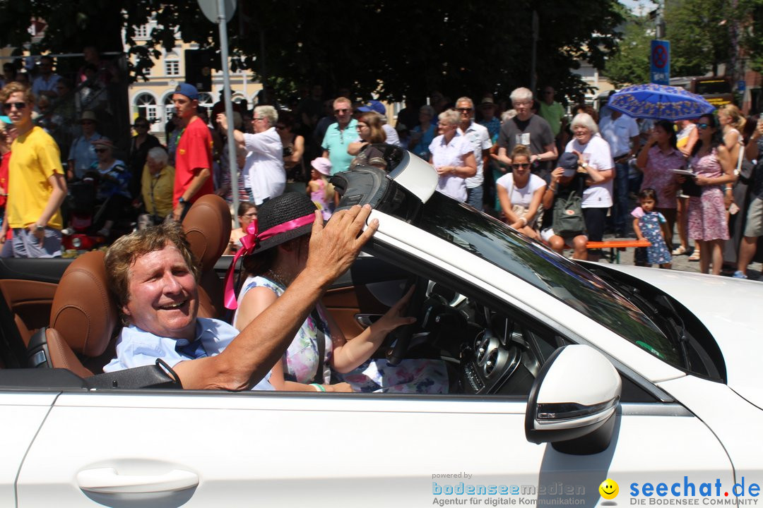 70. Seehasenfest mit Umzug: Friedrichshafen am Bodensee, 15.07.2018