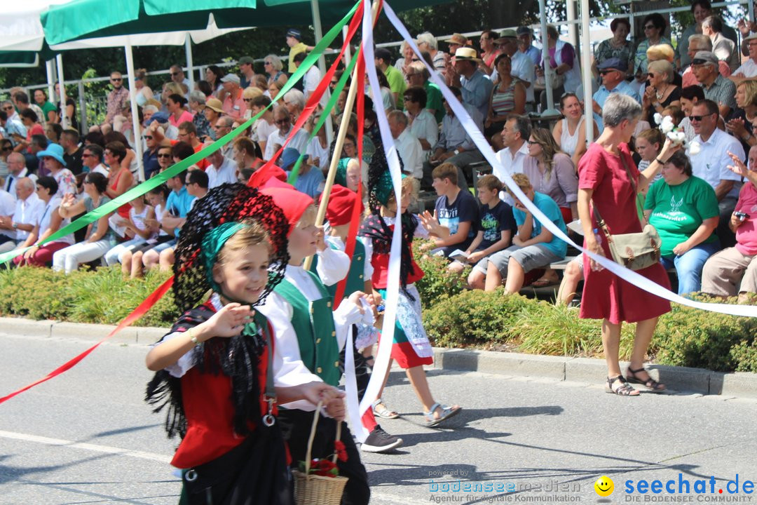 70. Seehasenfest mit Umzug: Friedrichshafen am Bodensee, 15.07.2018