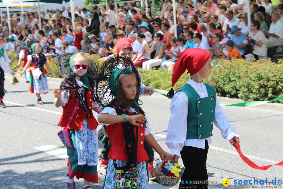 70. Seehasenfest mit Umzug: Friedrichshafen am Bodensee, 15.07.2018