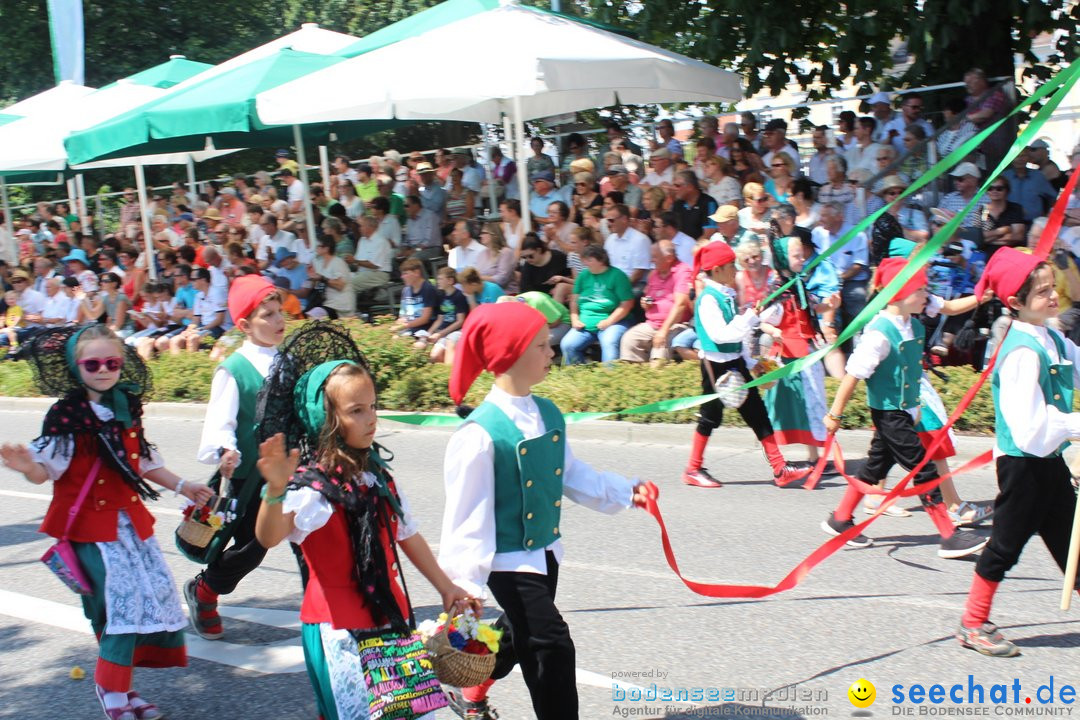 70. Seehasenfest mit Umzug: Friedrichshafen am Bodensee, 15.07.2018