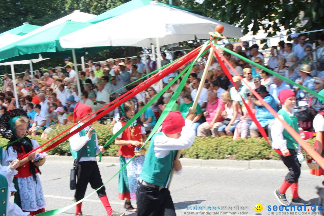 70. Seehasenfest mit Umzug: Friedrichshafen am Bodensee, 15.07.2018