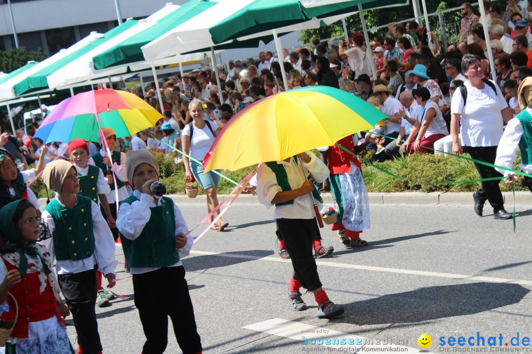 70. Seehasenfest mit Umzug: Friedrichshafen am Bodensee, 15.07.2018