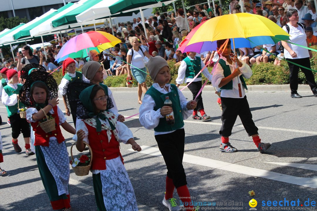 70. Seehasenfest mit Umzug: Friedrichshafen am Bodensee, 15.07.2018