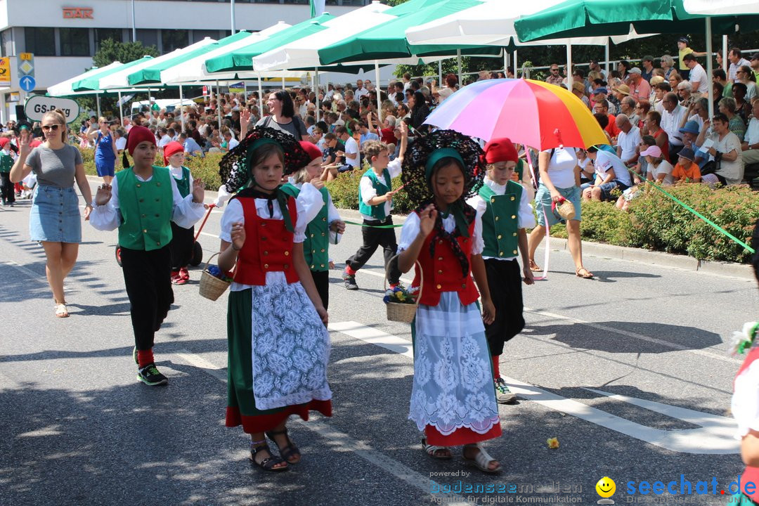 70. Seehasenfest mit Umzug: Friedrichshafen am Bodensee, 15.07.2018