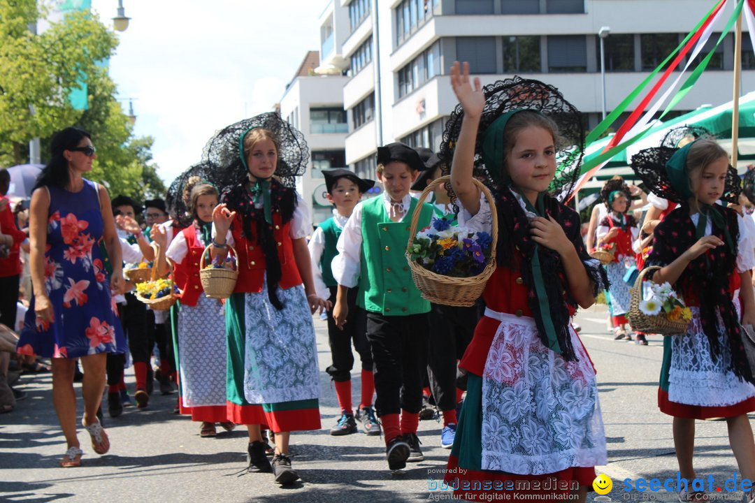 70. Seehasenfest mit Umzug: Friedrichshafen am Bodensee, 15.07.2018