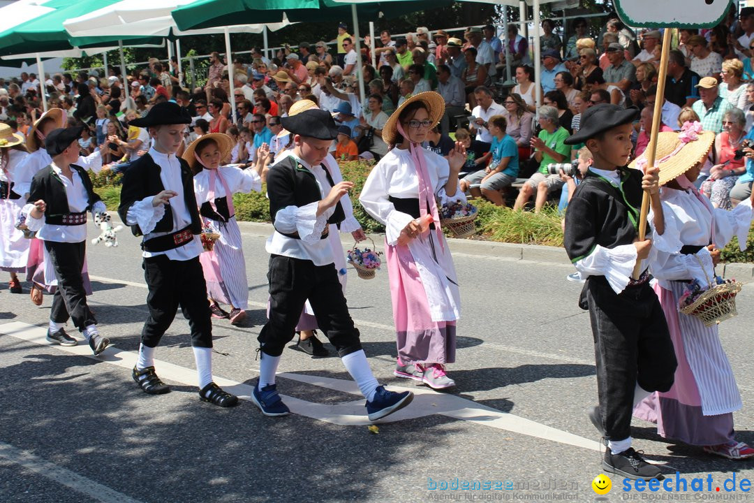 70. Seehasenfest mit Umzug: Friedrichshafen am Bodensee, 15.07.2018