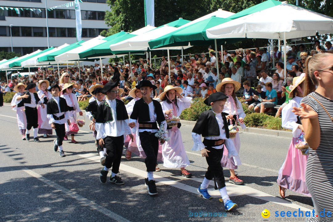 70. Seehasenfest mit Umzug: Friedrichshafen am Bodensee, 15.07.2018