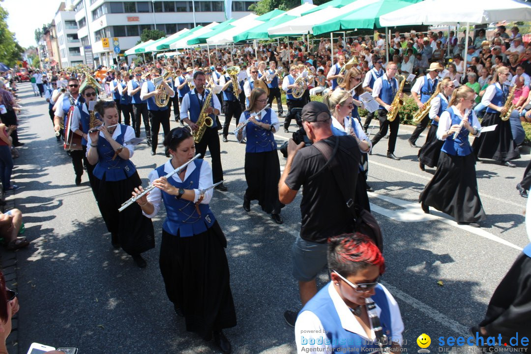 70. Seehasenfest mit Umzug: Friedrichshafen am Bodensee, 15.07.2018