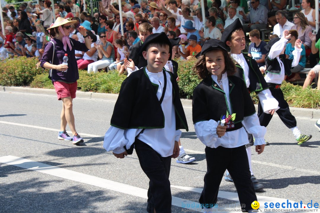 70. Seehasenfest mit Umzug: Friedrichshafen am Bodensee, 15.07.2018