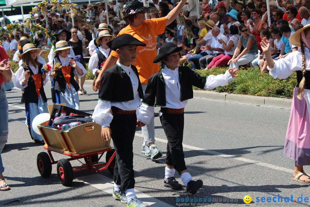 70. Seehasenfest mit Umzug: Friedrichshafen am Bodensee, 15.07.2018