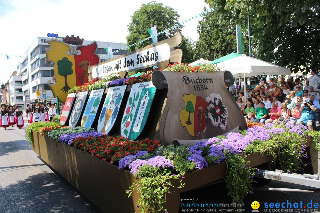 70. Seehasenfest mit Umzug: Friedrichshafen am Bodensee, 15.07.2018