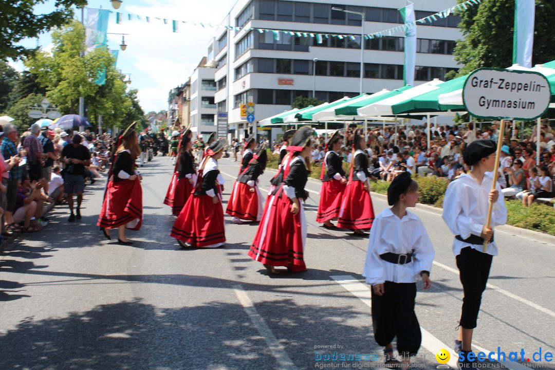 70. Seehasenfest mit Umzug: Friedrichshafen am Bodensee, 15.07.2018