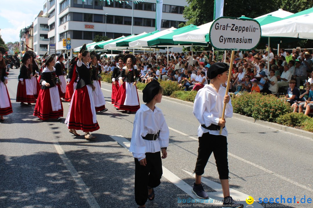 70. Seehasenfest mit Umzug: Friedrichshafen am Bodensee, 15.07.2018